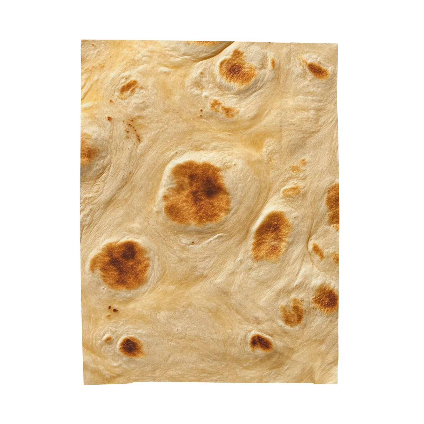 Wrap up like a Roti- Velveteen Plush Blanket