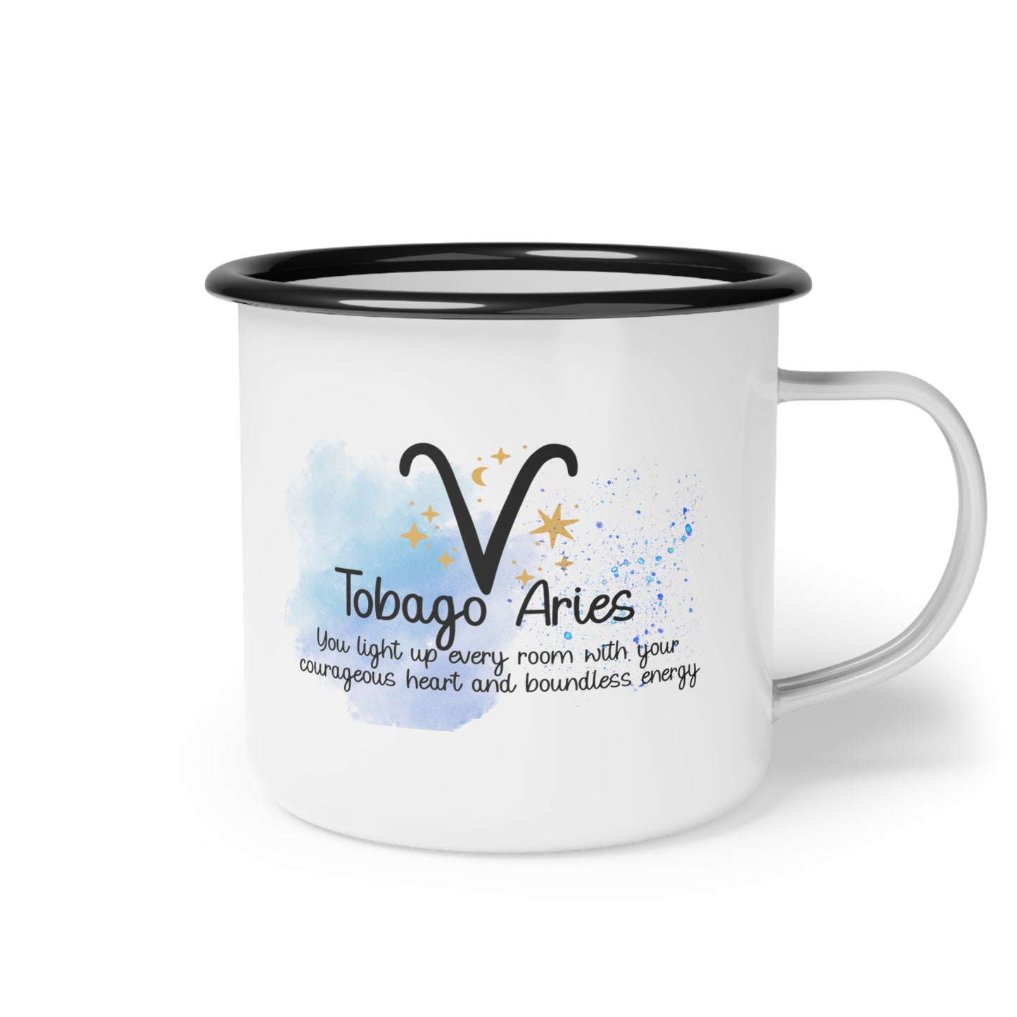 Tobago Aries Enamel Mug