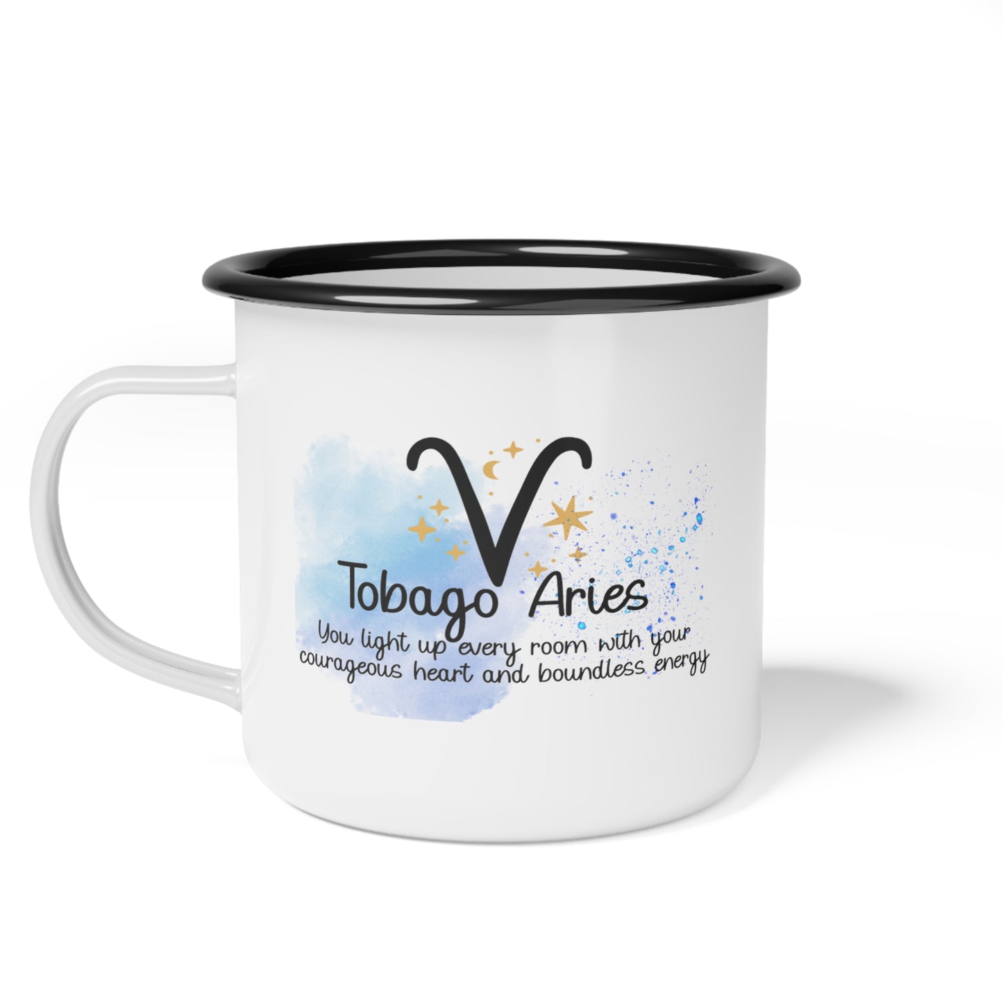 Tobago Aries Enamel Mug